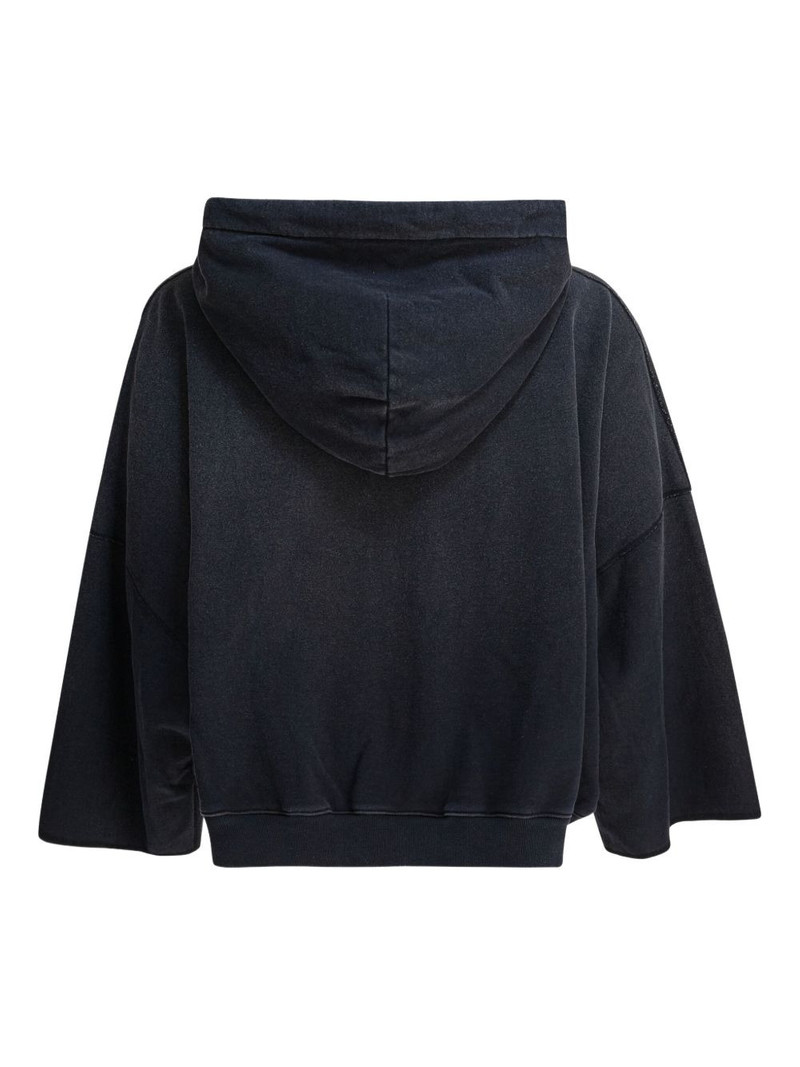Kapital graphic-print zip-fastening hoodie outlook