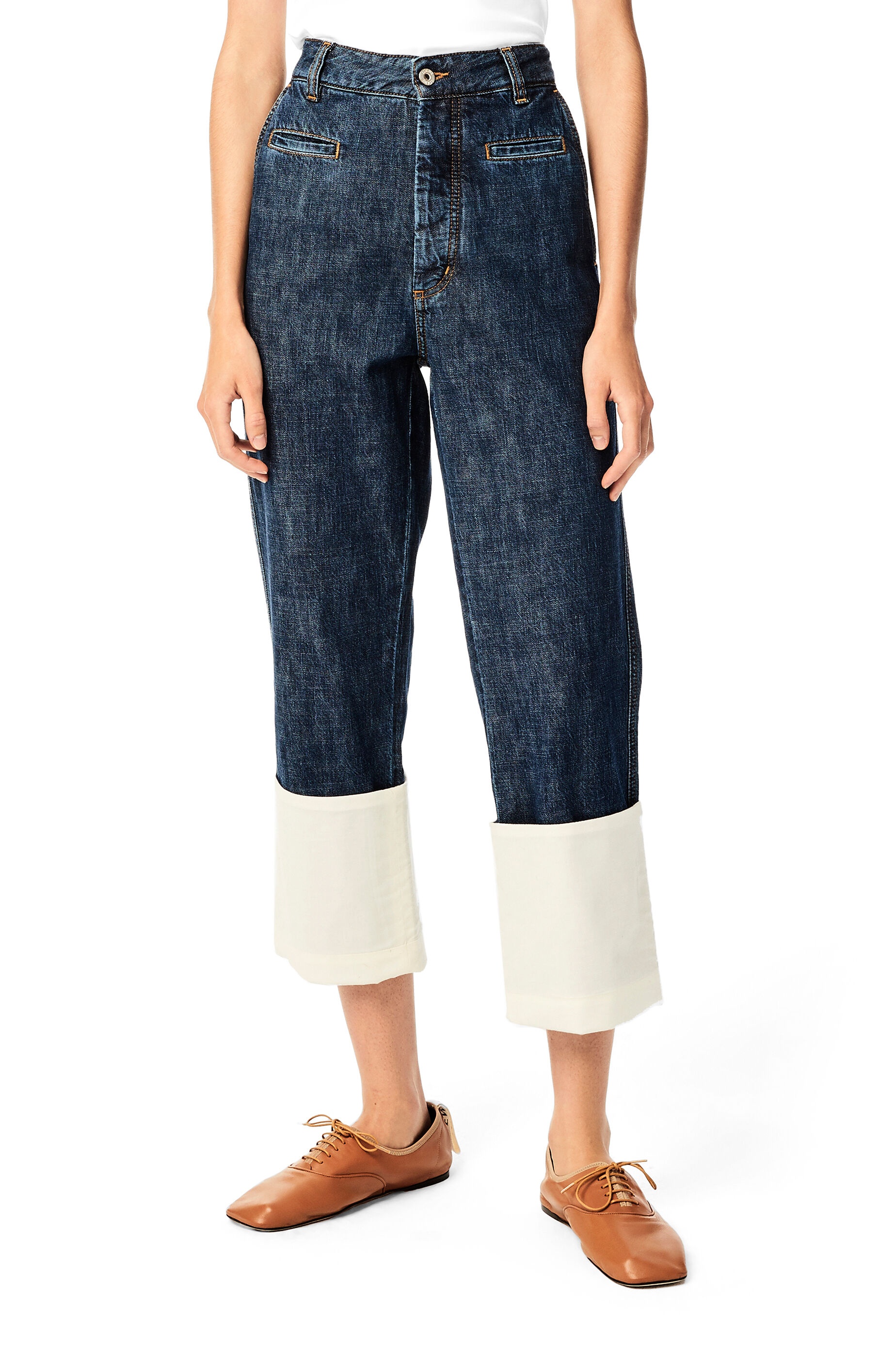 Fisherman jeans in cotton - 3