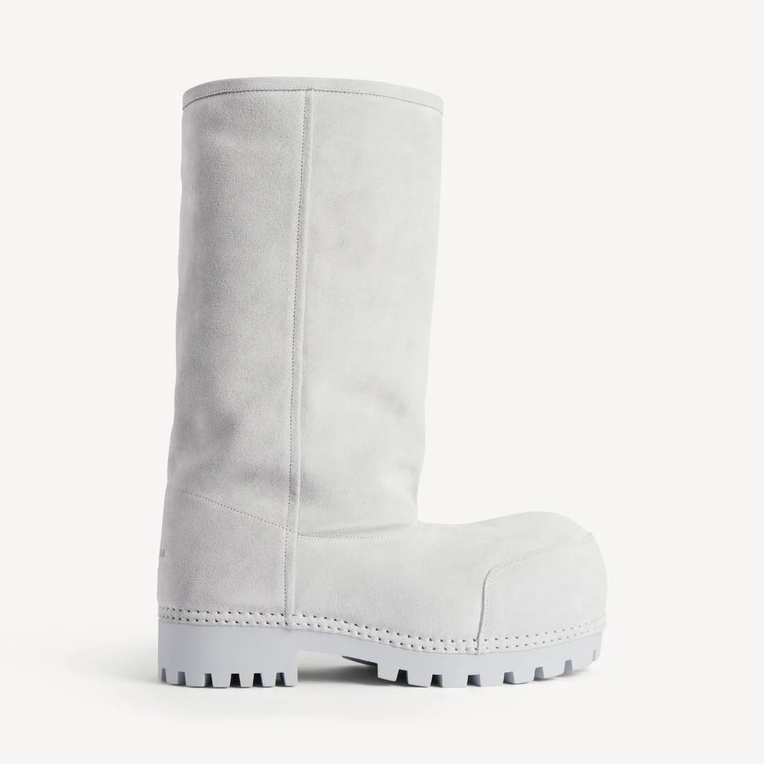 Men's Alaska Fur High Boot in Ciel - 1
