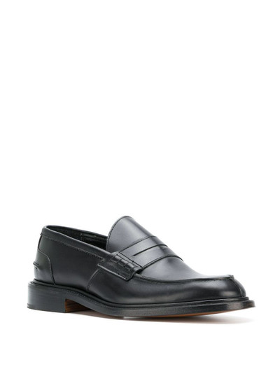 Tricker's slip-on leather penny loafers outlook