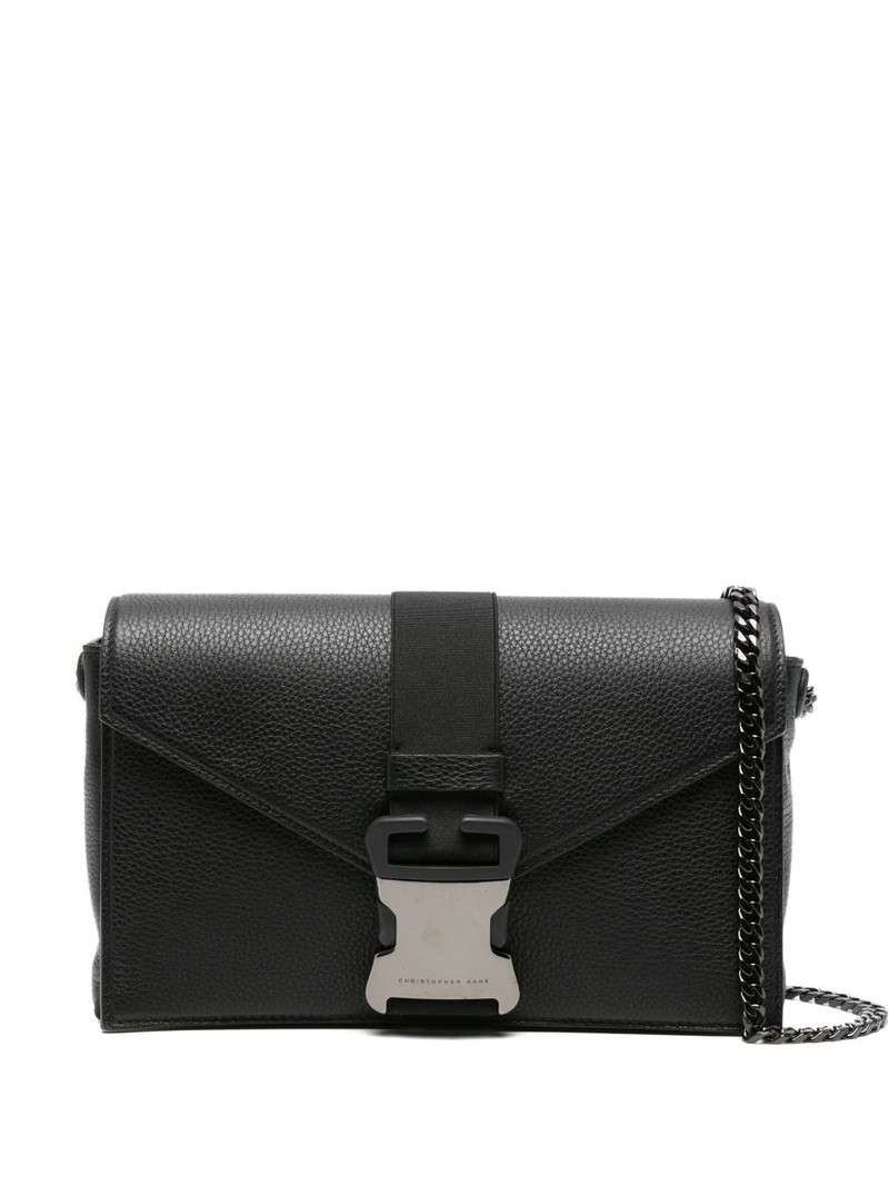 buckle-fastening chain shoulder bag 1