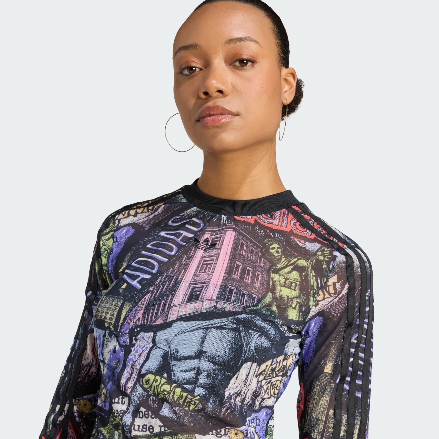 adidas x Jeremy Scott AOP Power Mesh Tee - 5