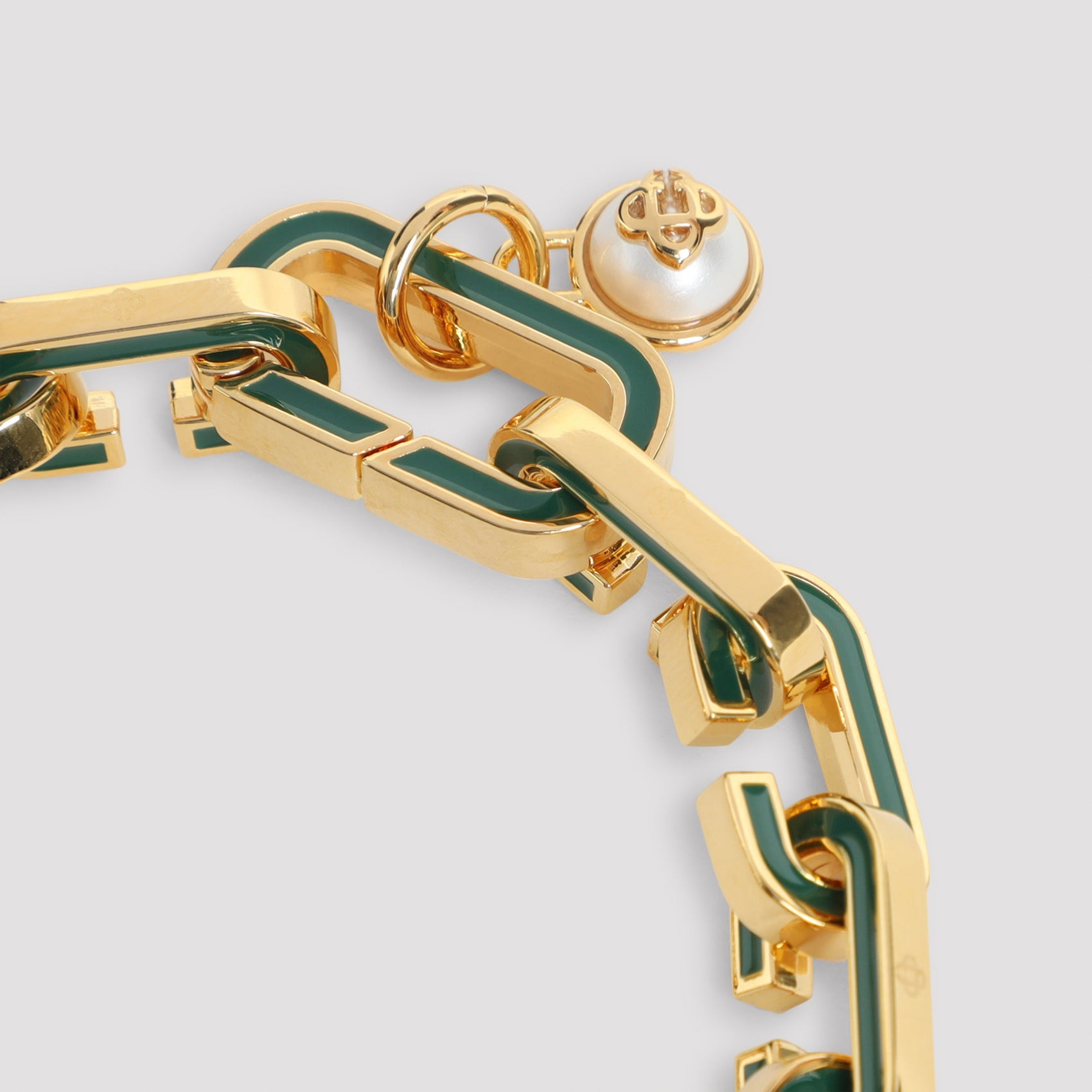 Casablanca Enamel C Link Bracelet Men - 2