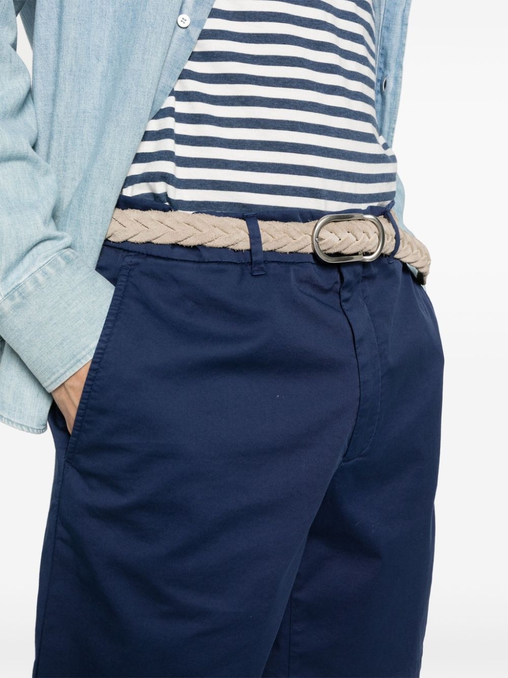 twill bermuda shorts - 5