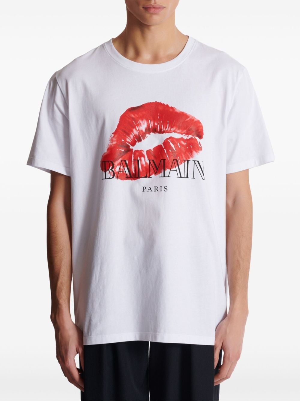 kiss print t-shirt - 5