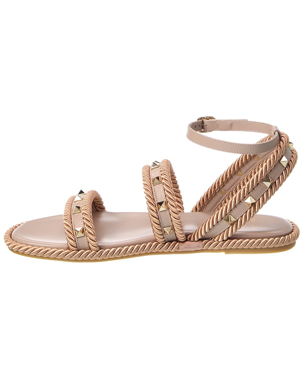 Valentino Rockstud Leather Sandal - 2