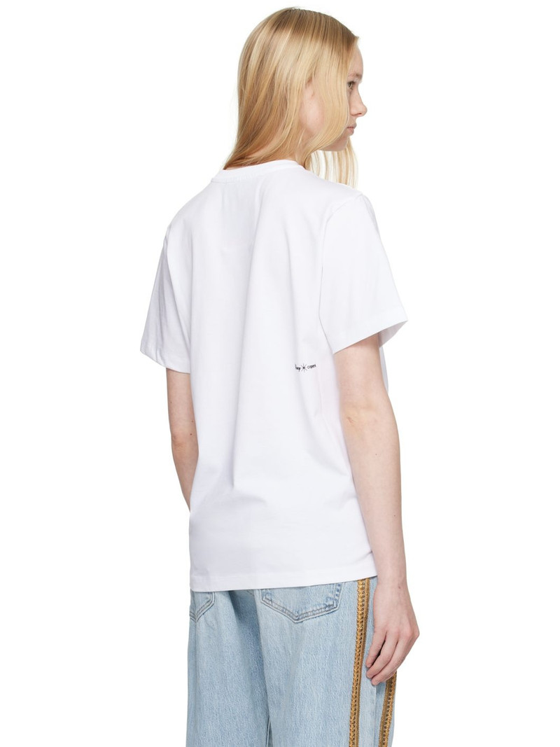 White Disney Rose T-shirt 3