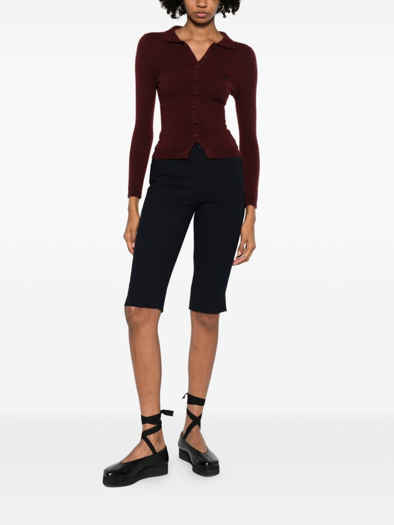 SHUSHU/TONG button-up knit cardigan outlook