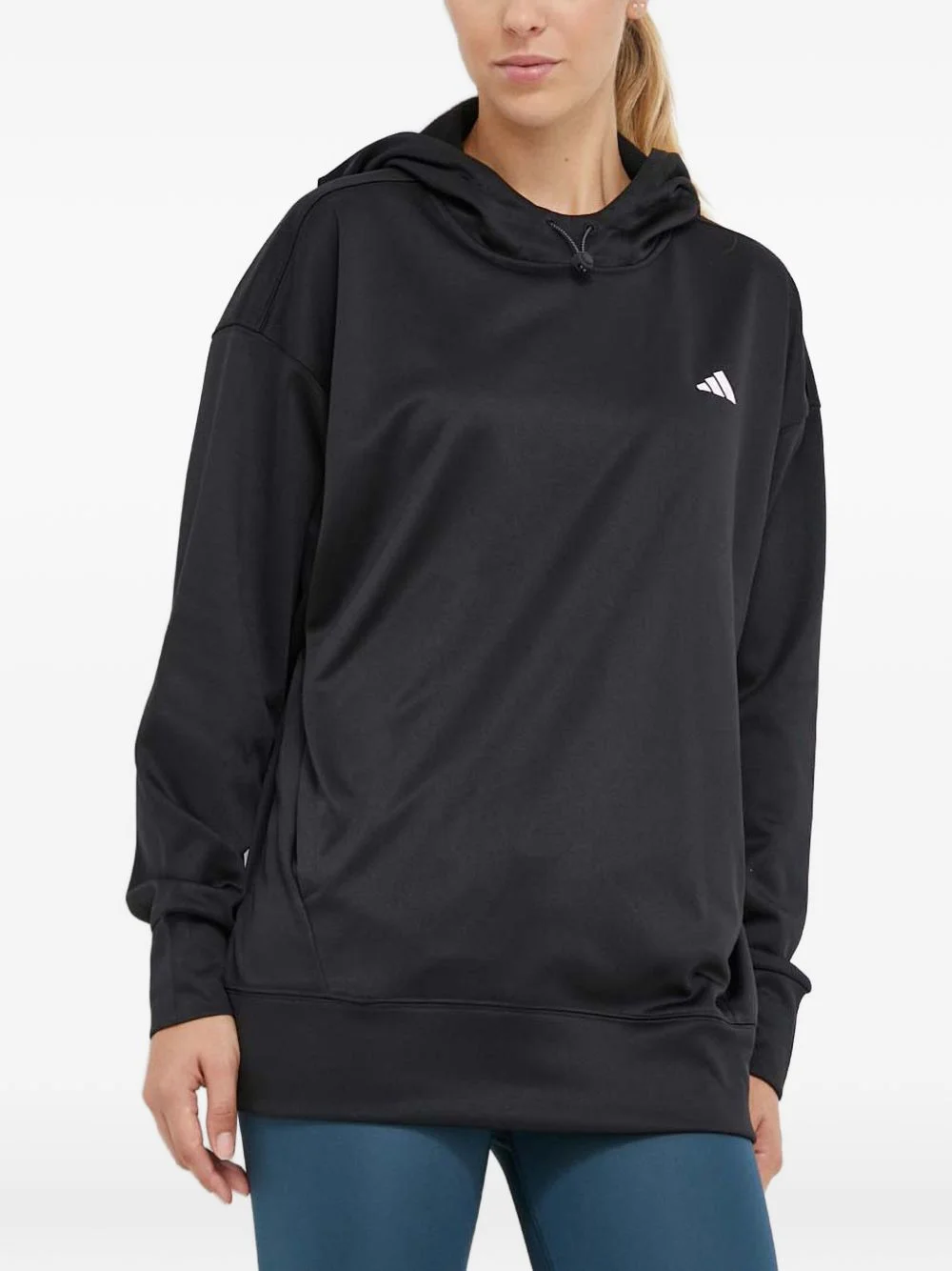 logo-detail hoodie - 1