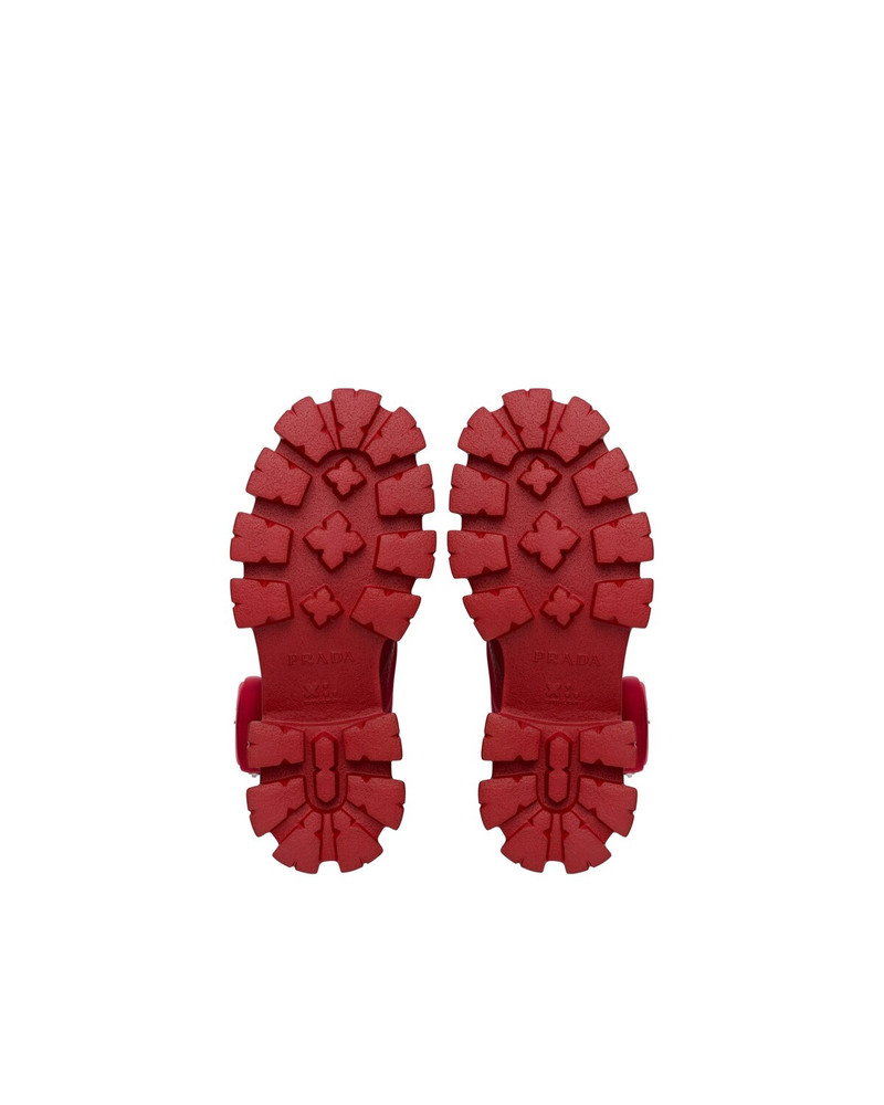 Monolith brushed leather and nylon boots 6