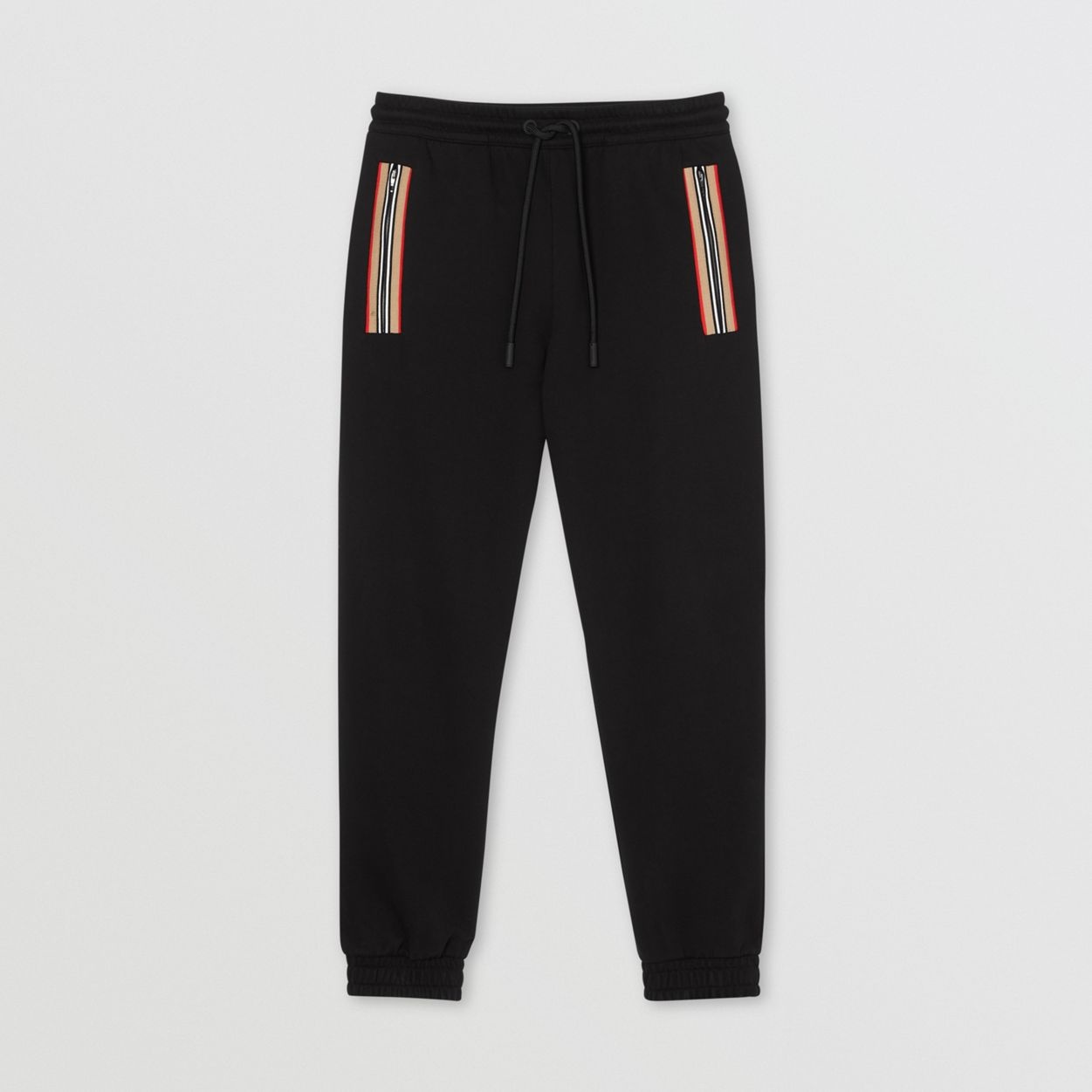 Icon Stripe Detail Cotton Jogging Pants - 1