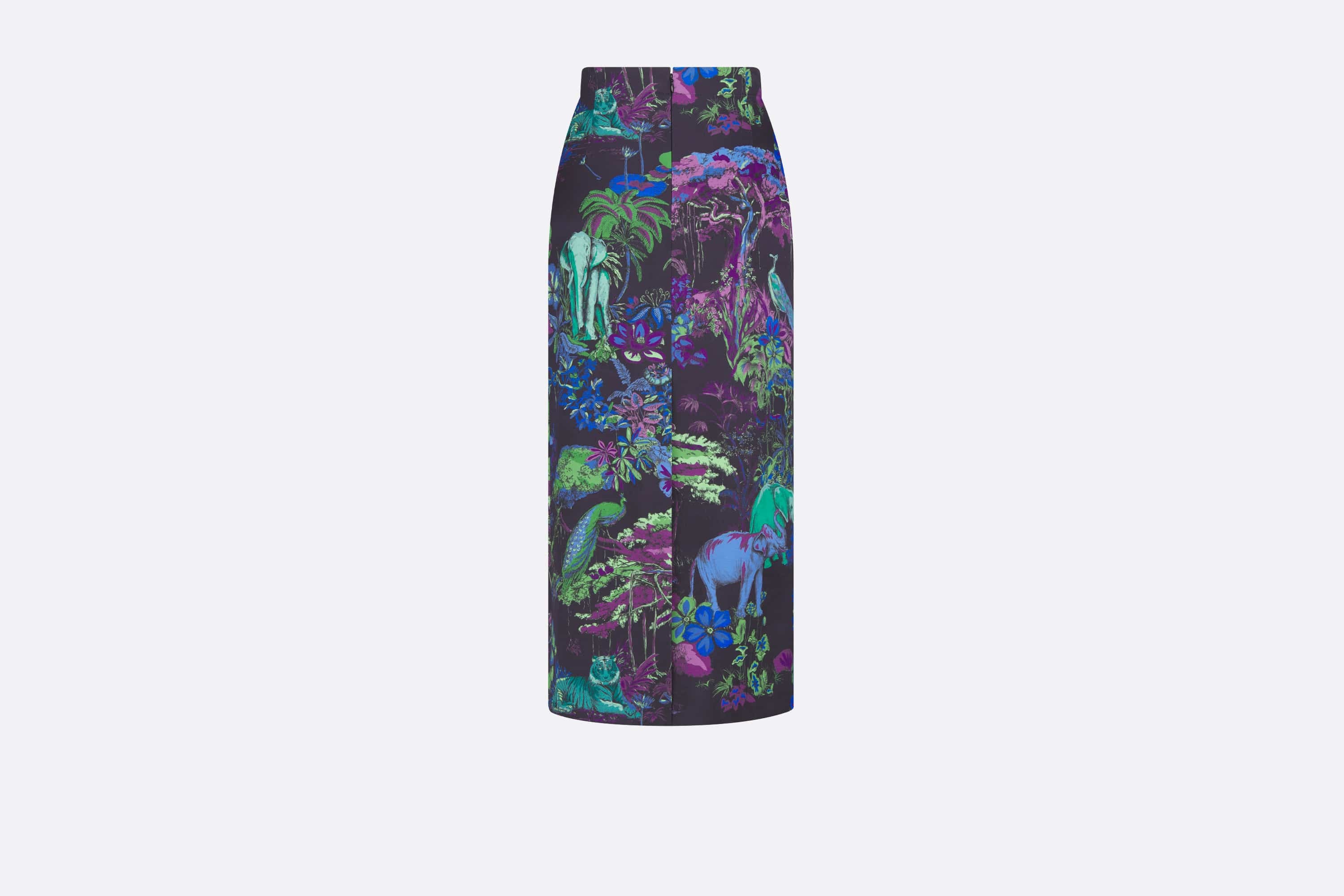 Mid-Length Straight-Cut Skirt - 2