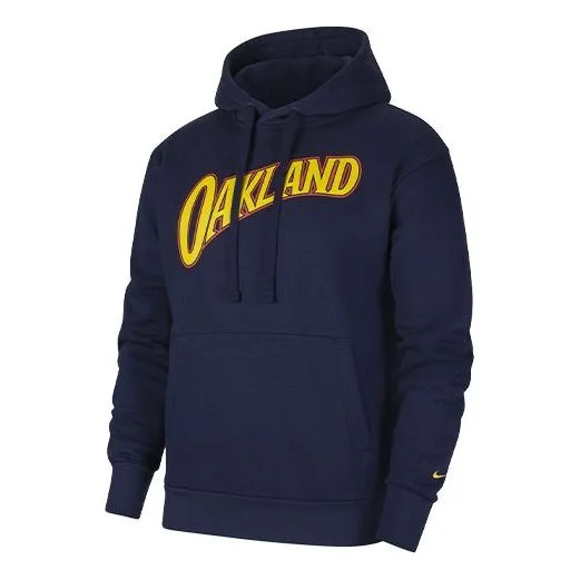 Nike NBA Golden State Warriors Athleisure Casual Sports Printing Logo Navy Blue Dark blue CN2541-419 - 1