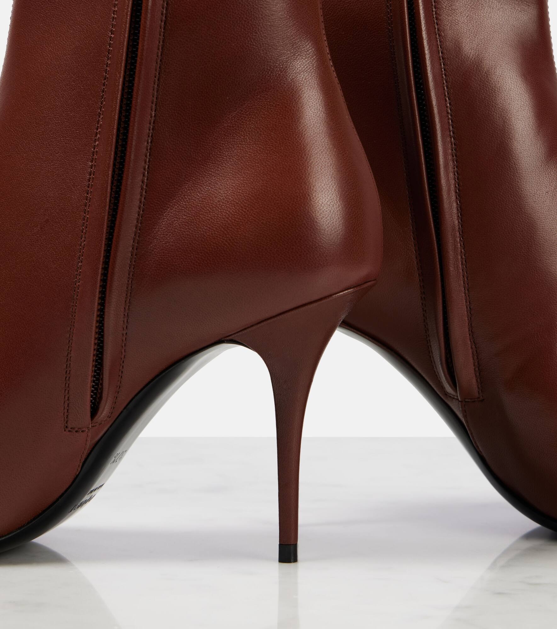 Ashley 90 leather ankle boots - 5