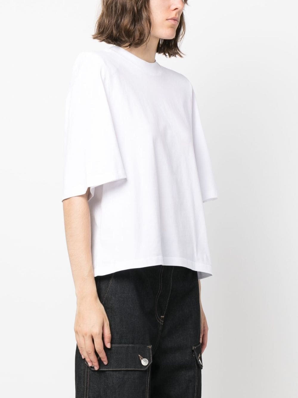 crew-neck organic-cotton T-shirt - 3