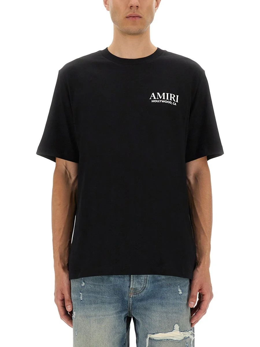 Amiri T-Shirt With Logo - 1