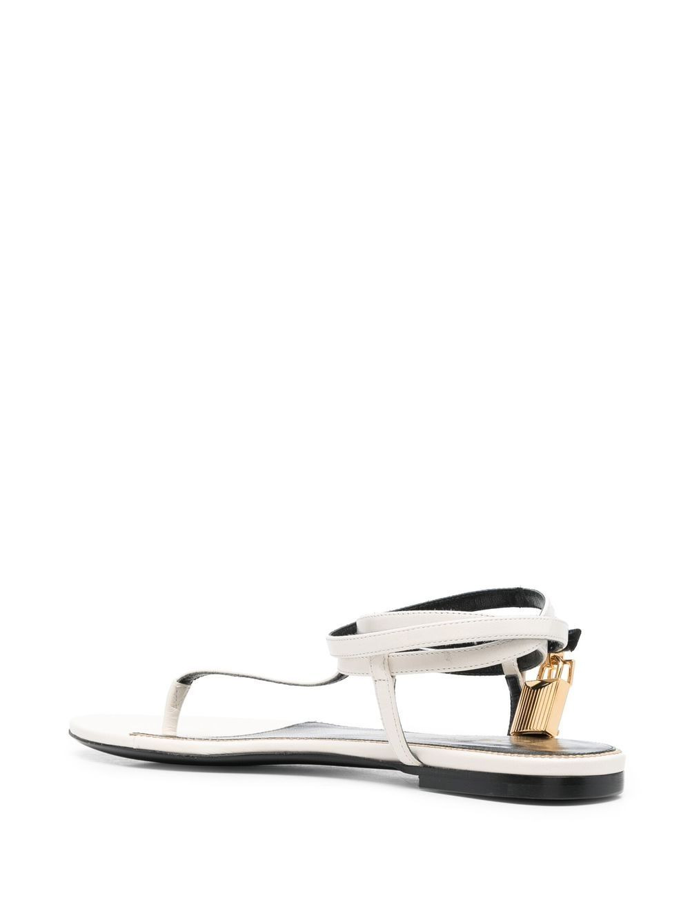 Padlock flat sandals - 3