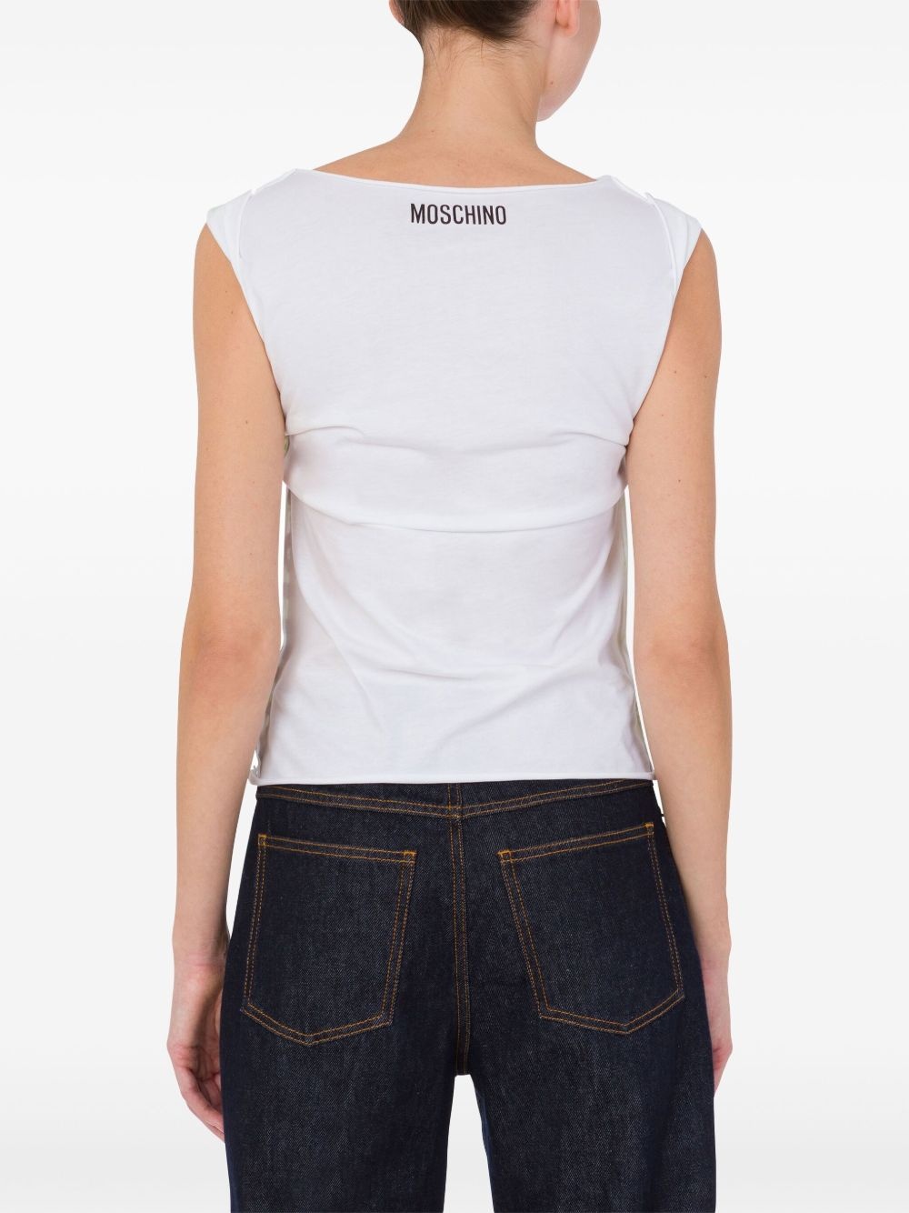logo-print T-shirt - 3