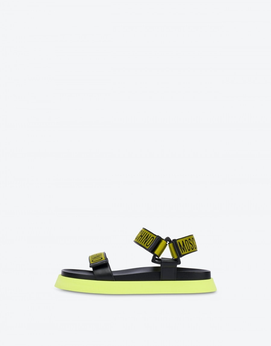 MULTI LOGO SANDALS - 2
