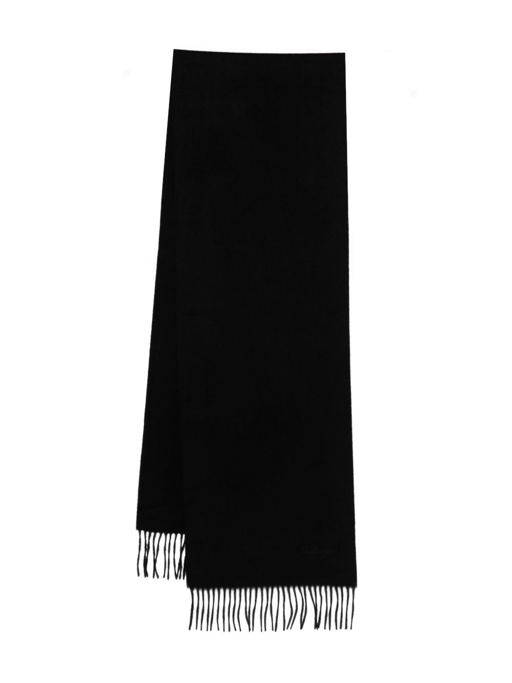 cashmere fringed scarf - 1