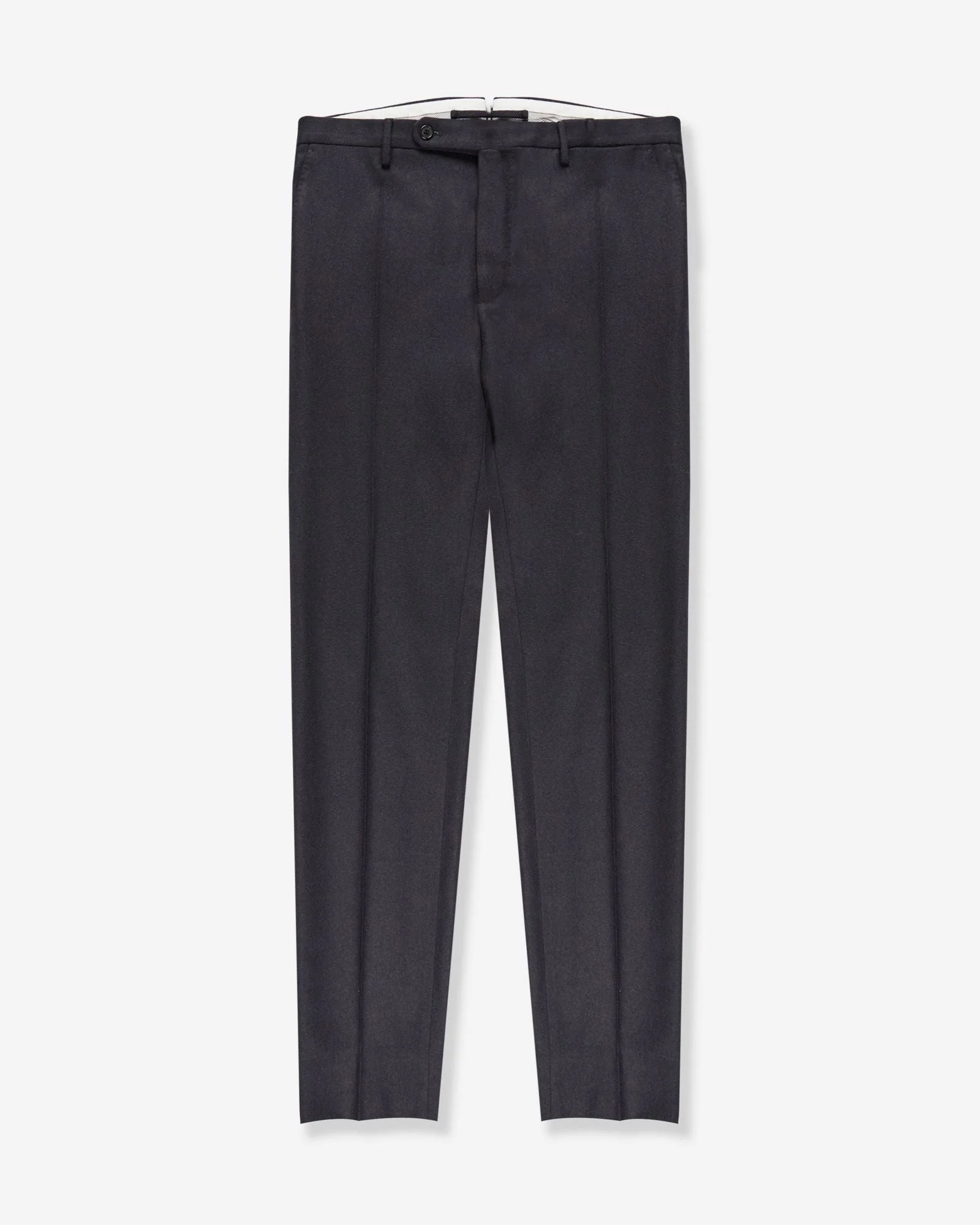 Slim fit wool and cashmere flannel trousers - 1