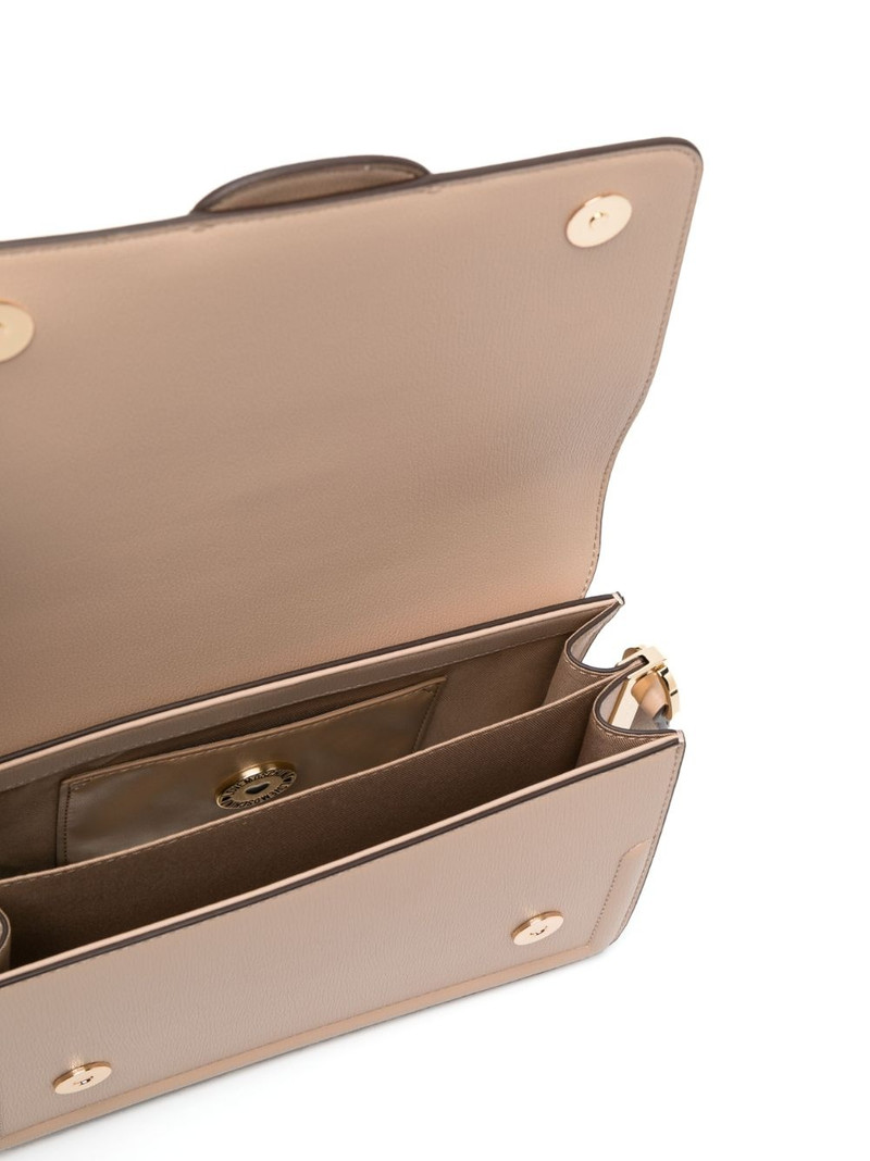 heart-plaque foldover shoulder bag 5