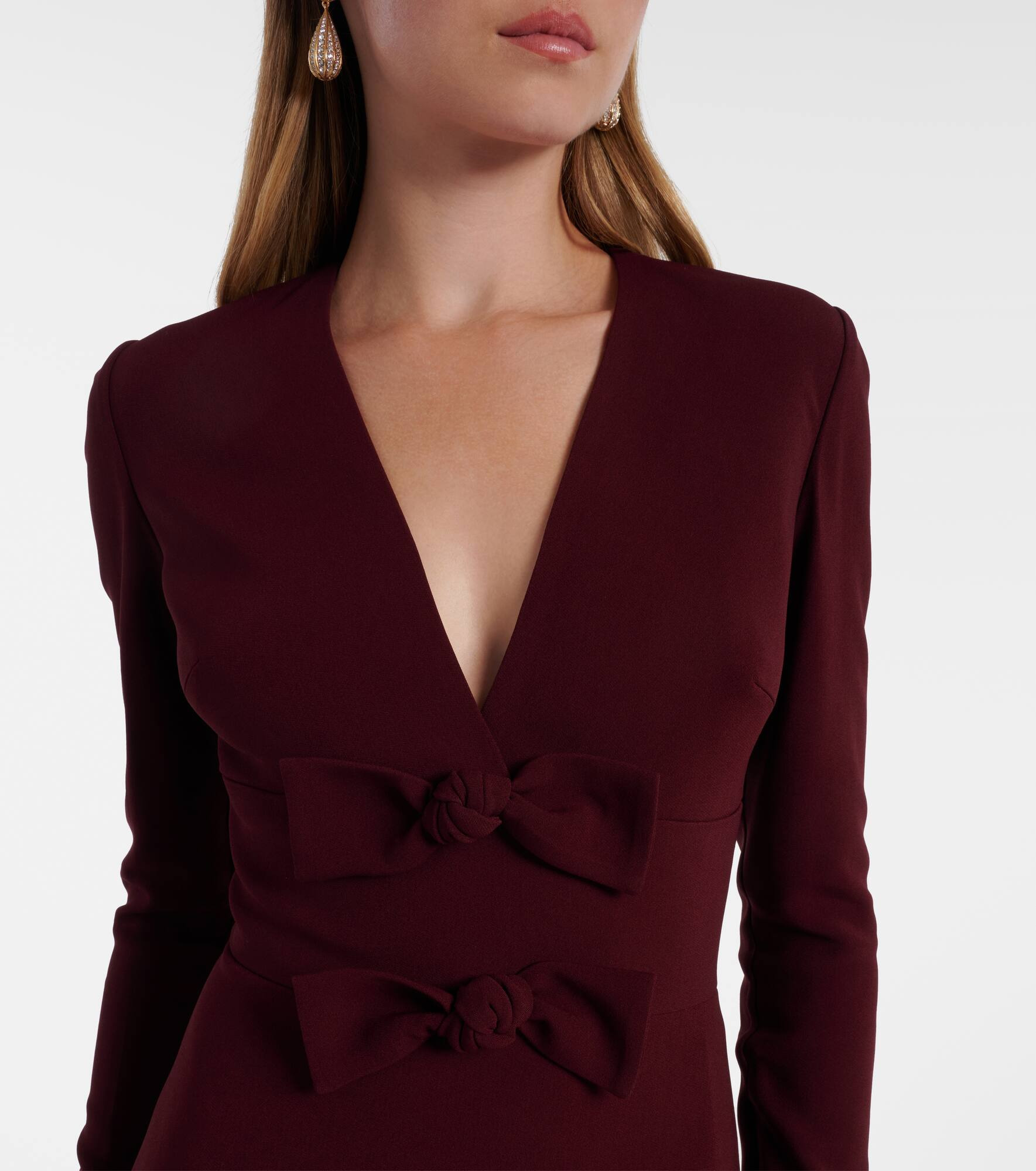 Bow-detail cady gown - 4