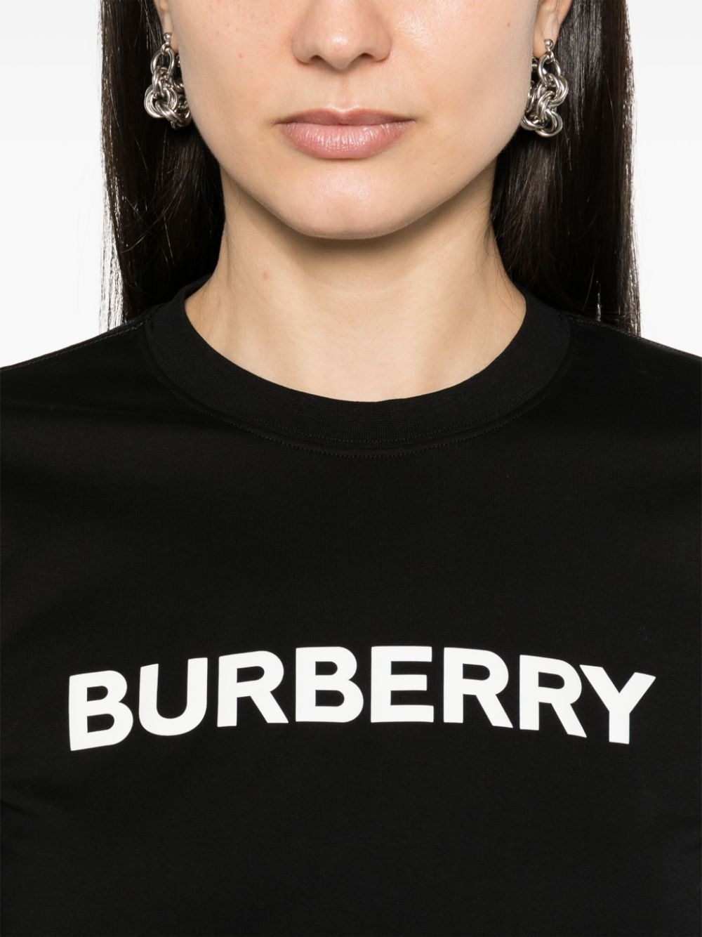 logo-print cotton T-shirt - 5