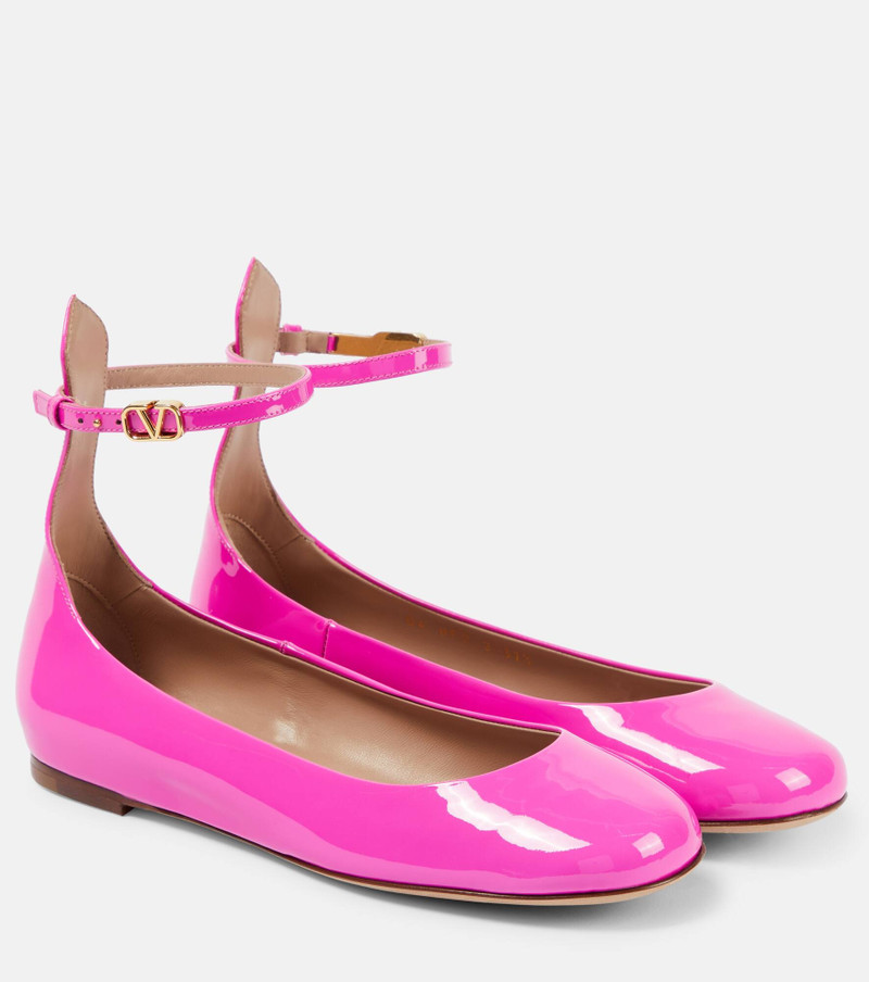 Tan-Go patent leather ballet flats - 1