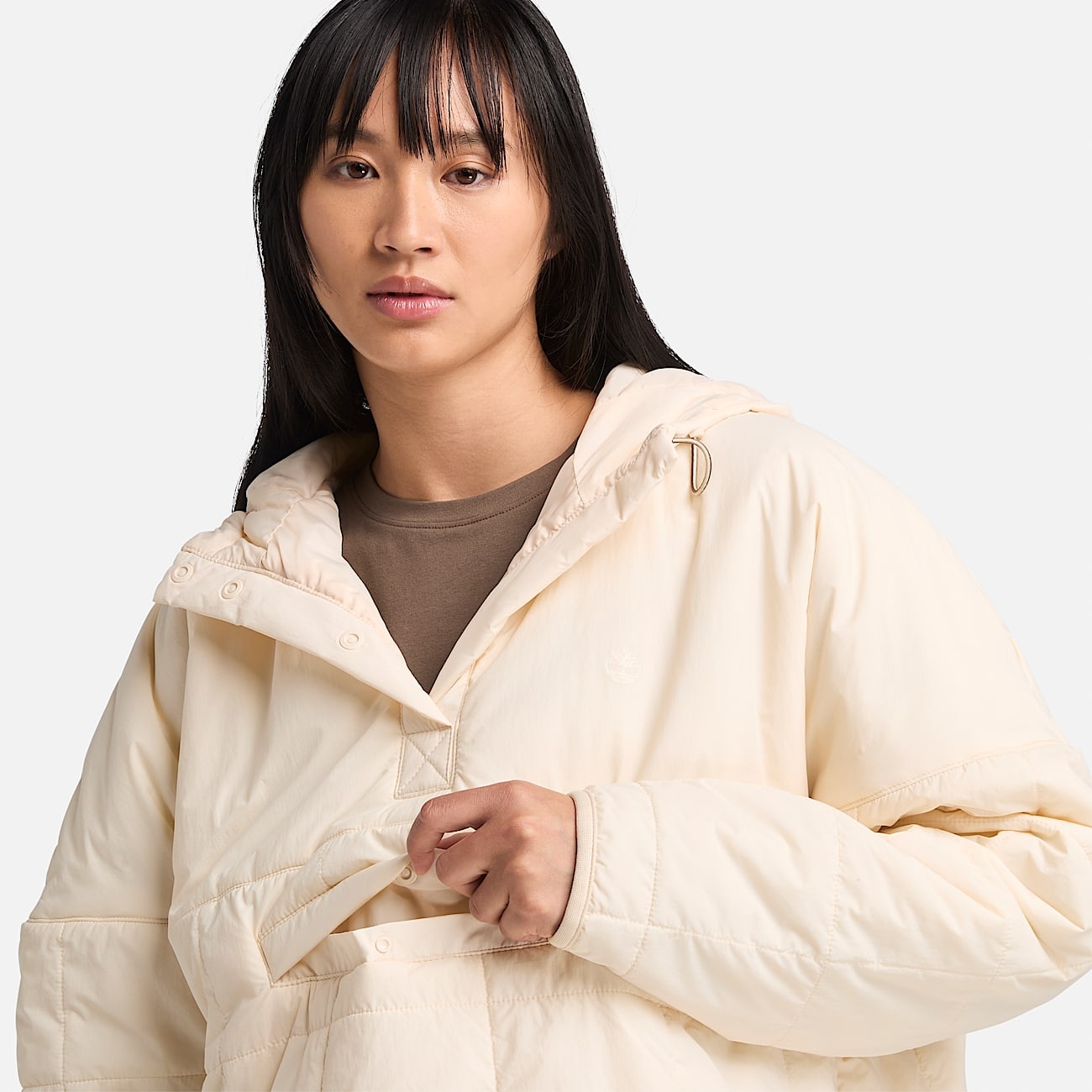Women's Lightweight Insulated Anorak Jacket - 4