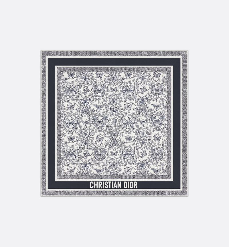 Toile de Jouy Papillon 70 Square Scarf 1