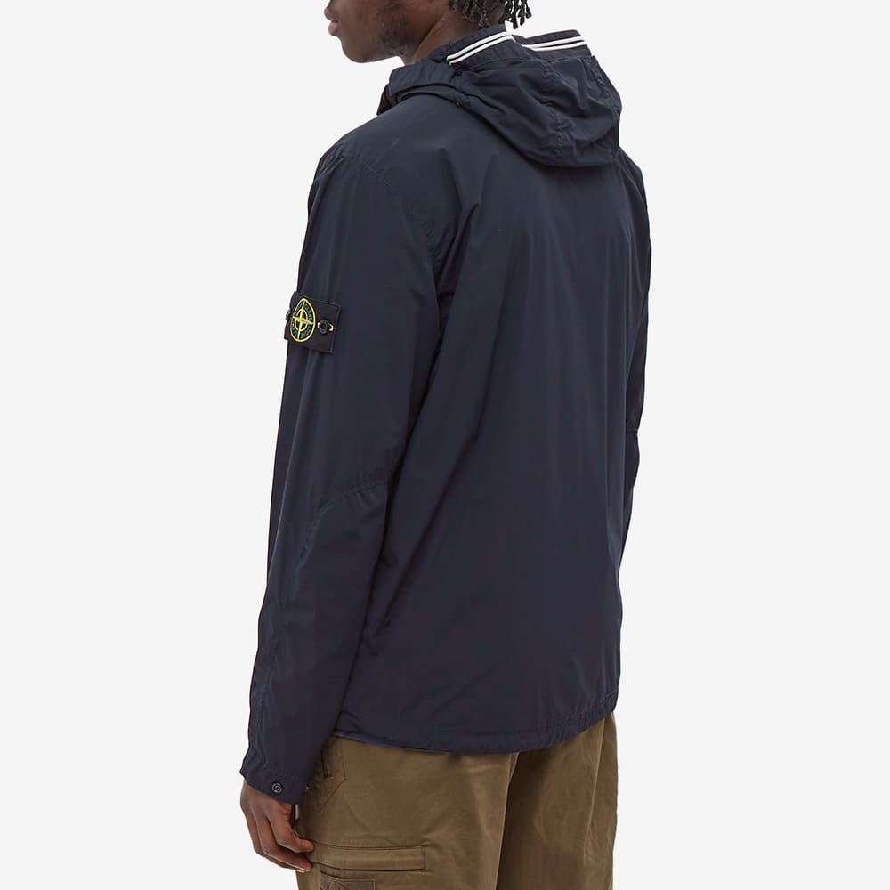 Stone Island Nylon Garment Dyed Hooded Jacket - 6