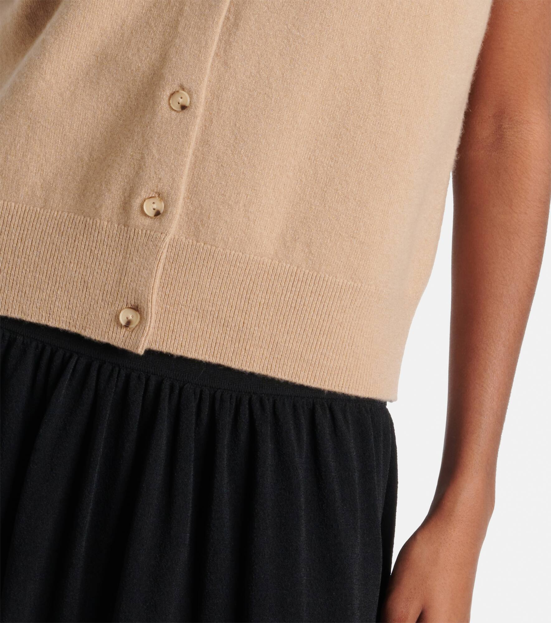 Wool and cashmere-blend vest - 5