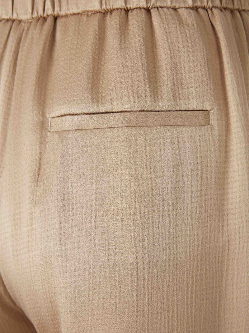 elasticated-waistband trousers 3