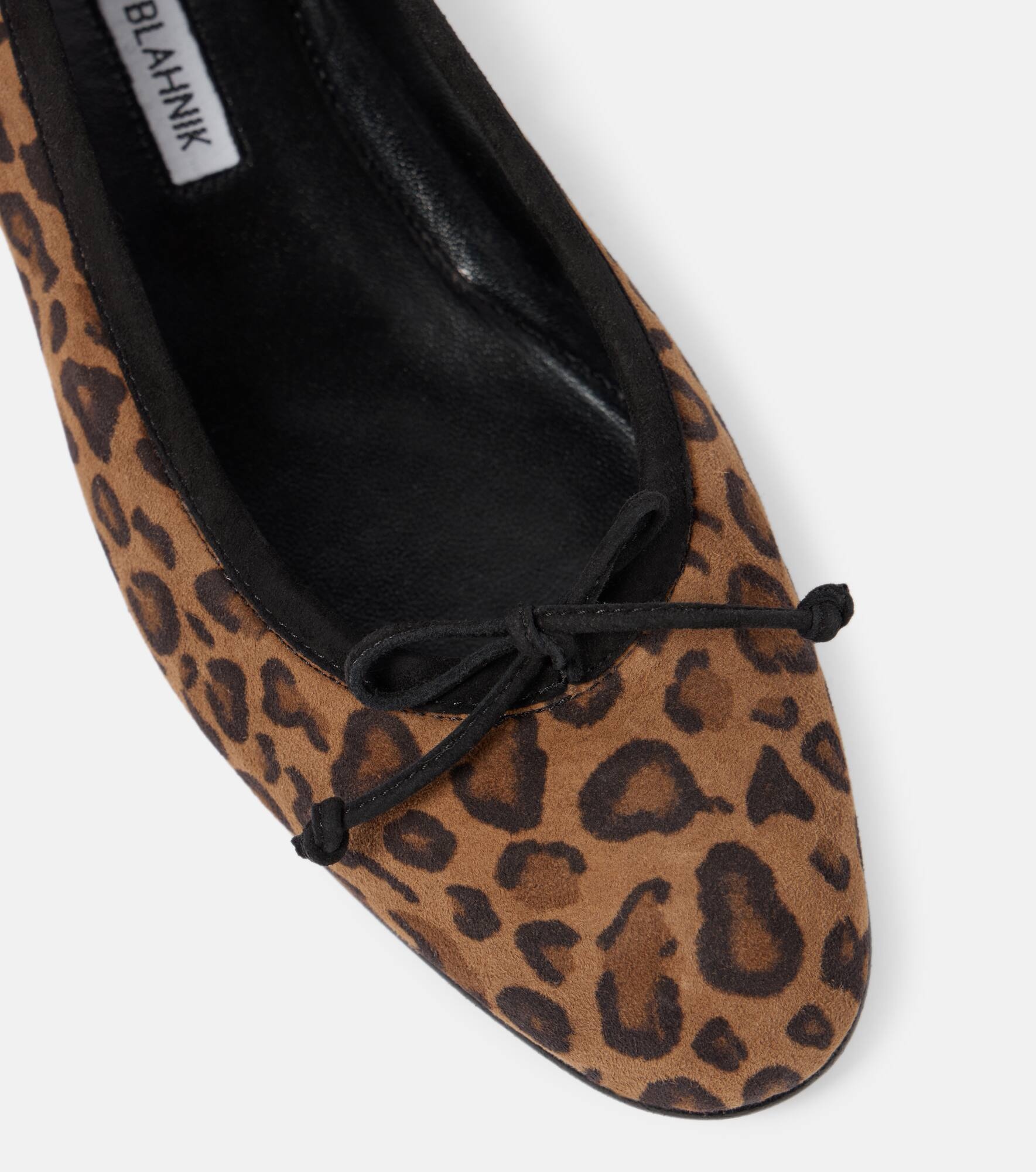 Verallii leopard-print suede ballet flats - 6