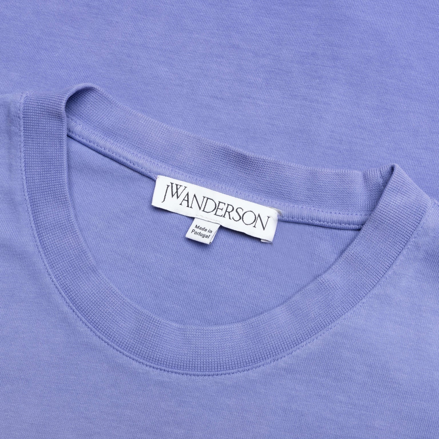 LOGO EMBROIDERY GRADIENT T-SHIRT - LAVENDER - 3