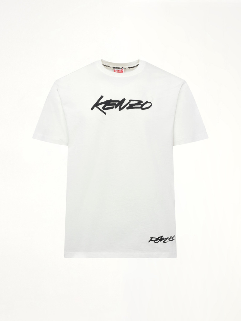 KENZO Gots Kenzo Futura Classic T-Shirt in Off White outlook