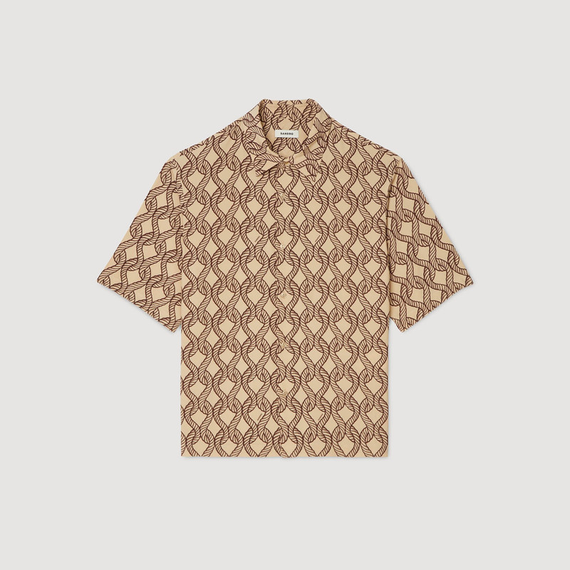 LOOSE-FIT ROPE 프린트 SHIRT 1