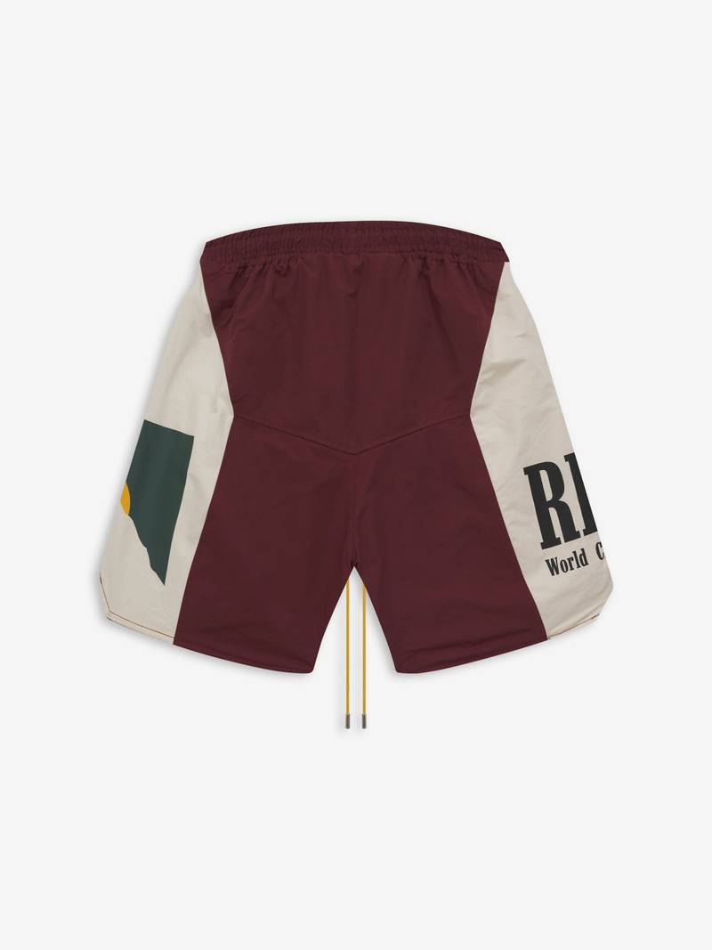 Rhude RHUDE PANEL LOGO SHORT outlook