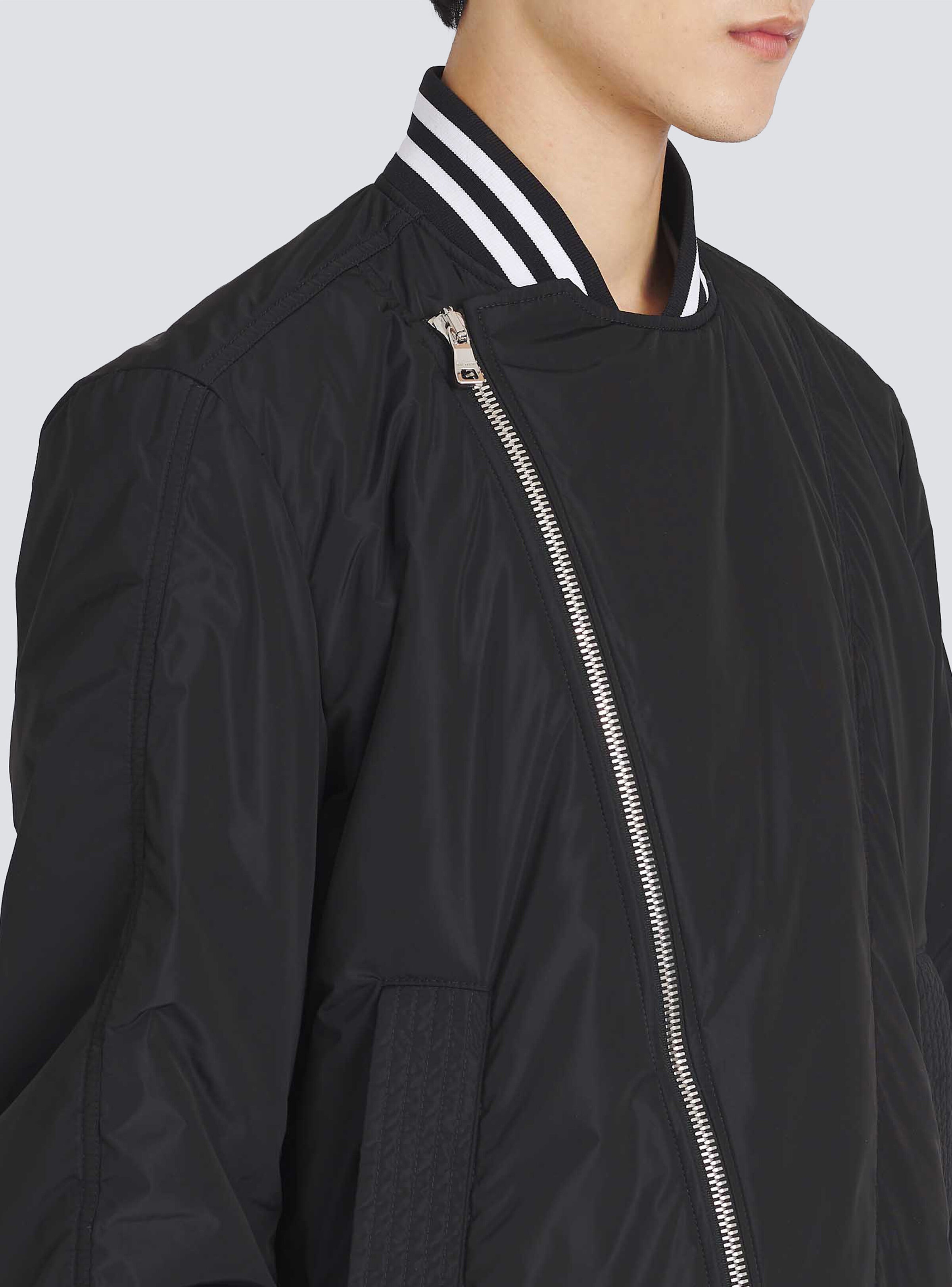 Nylon bomber jacket - 8