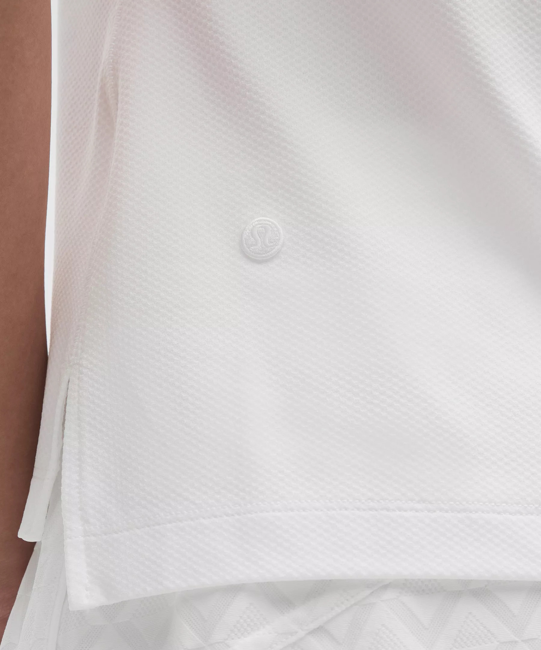 Quick-Dry Sleeveless Polo Shirt Straight Hem *Graphic - 5