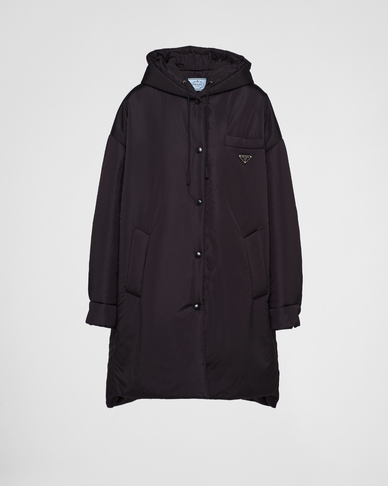 Oversized light Re-Nylon raincoat 1