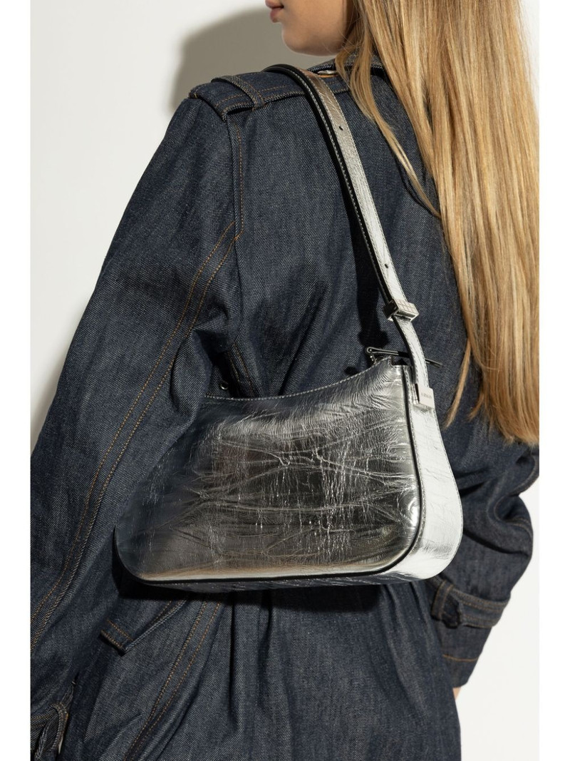 Lanvin Concerto mettalic-effect shoulder bag outlook