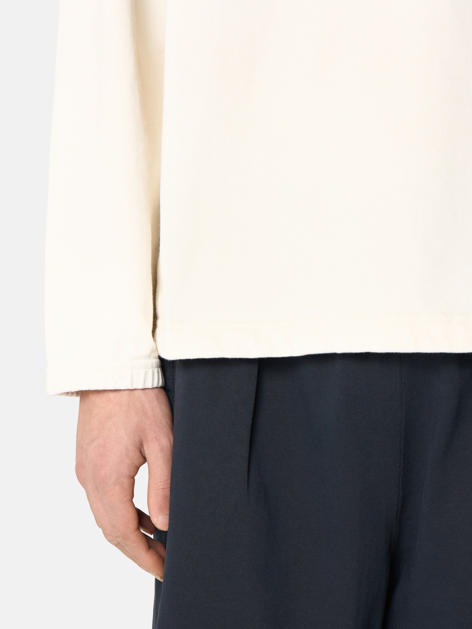 STONE  MARINA 6100029 コットン ジャージー スウェット Stone Island 6100029 16/2 COMBED ORGANIC COTTON JERSEY_STONE