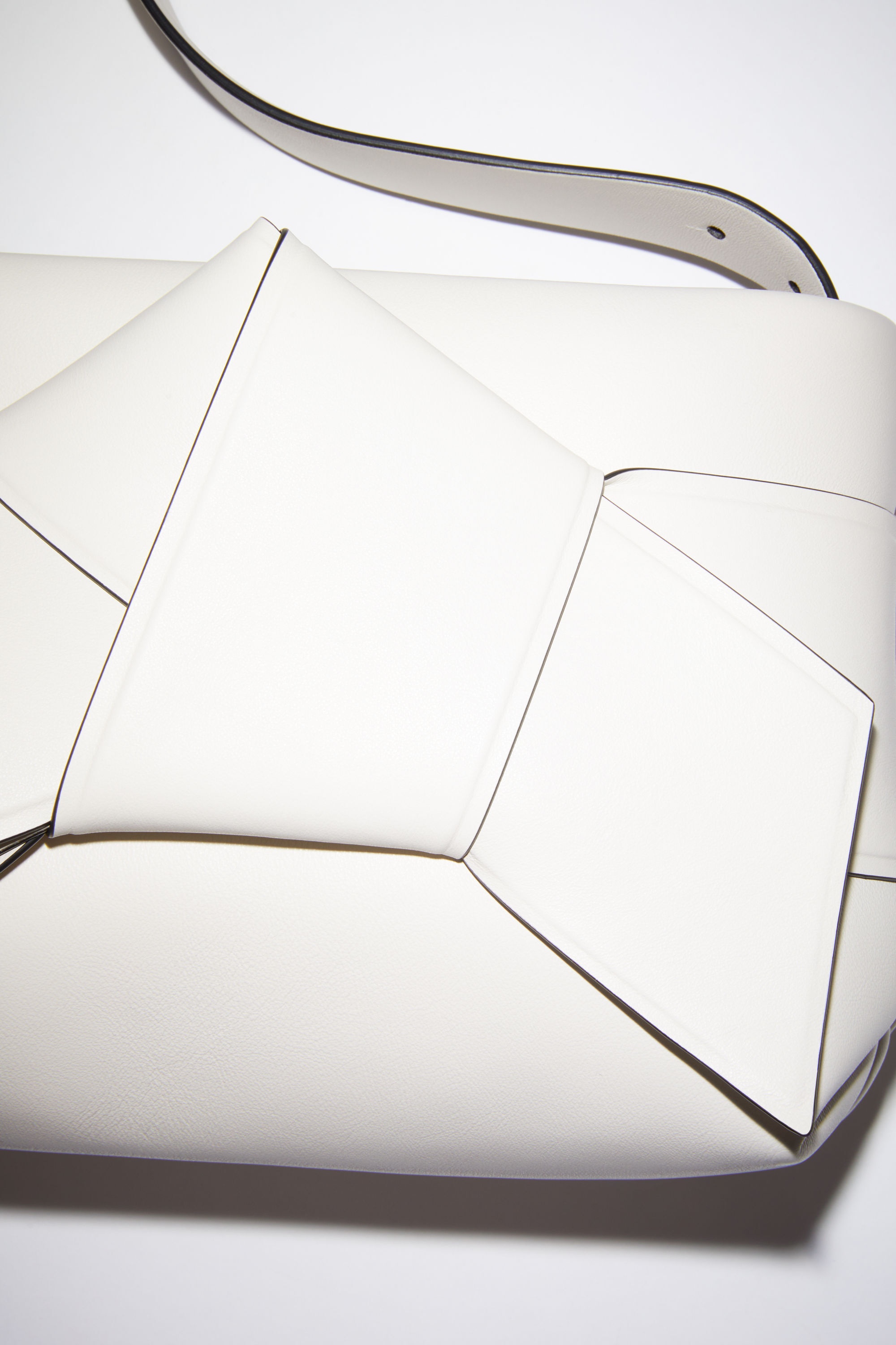 Musubi shoulder bag - White/black - 7