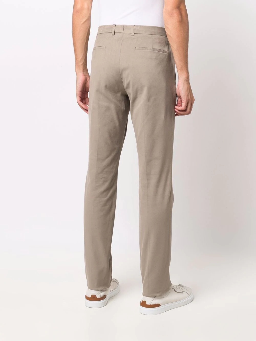 mid-rise slim-fit trousers - 4