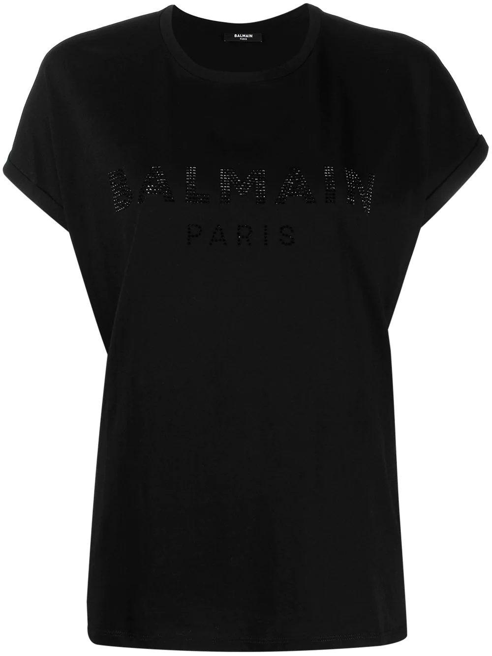 embellished-logo T-shirt - 1