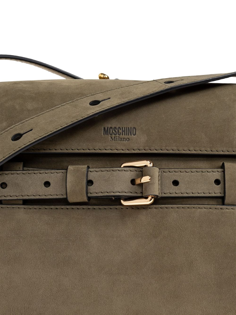 medium Tie Me suede crossbody bag - 4