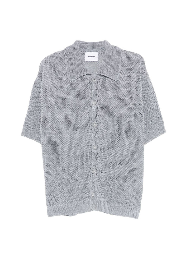 buttoned short-sleeve shirt 1