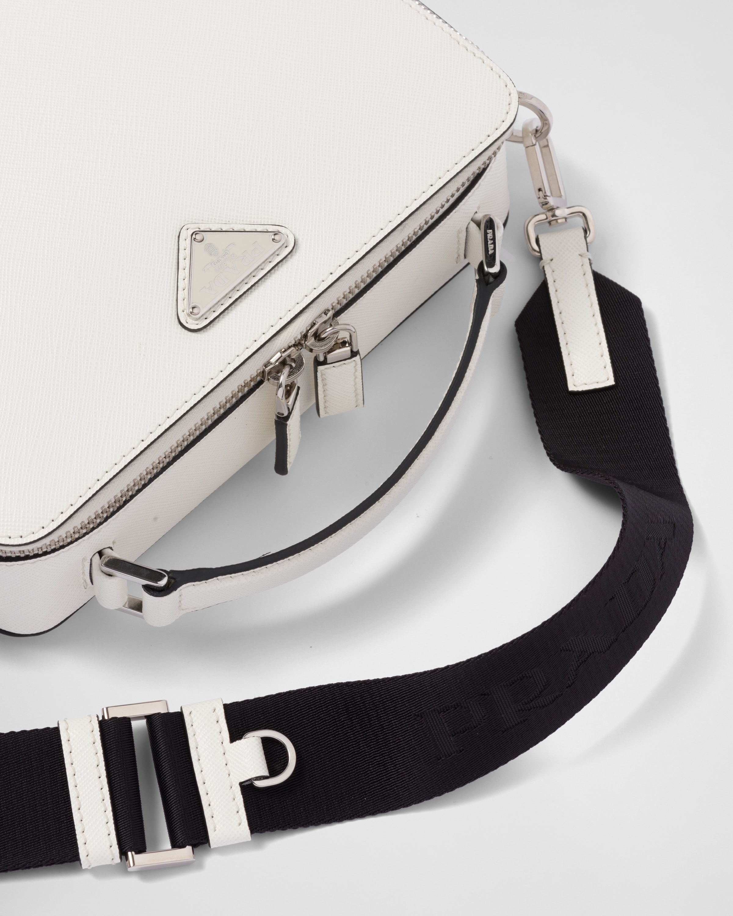 Medium Prada Brique Saffiano leather bag - 6
